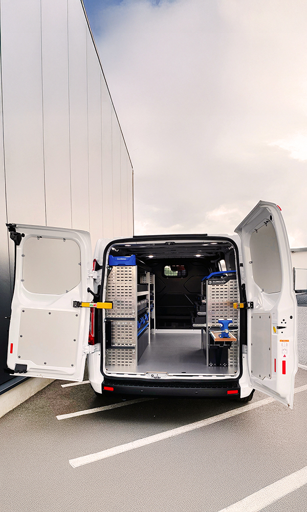 MHC Mobility Ford Transit Einbau_Sortimo reduziert